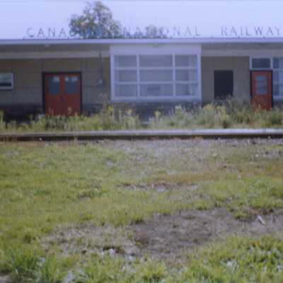 Photograph, CNR Station at Midland, Ontario.