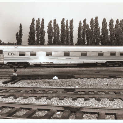 Photograph - CN "Riverdale" steel passenger car no. 2125