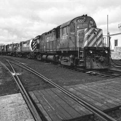 Photograph, CPR Locomotive 4227.