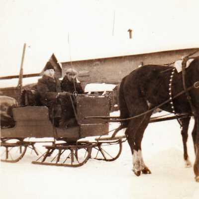 Photograph- D'Appolonia Sleigh, Other Side