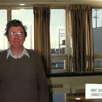 Photograph, Wray German Conductor.