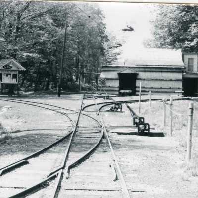 Photograph, Rail System, Nobel, Ontario, Explosives Plant.