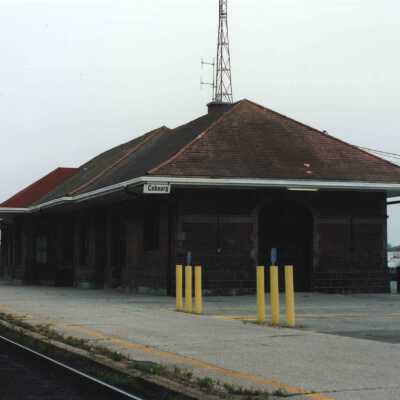 Photograph, CNR Station at Coburg, Ontario.