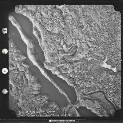 Photograph, Aerial Shots, Canadian National Railway, Unknown Location.