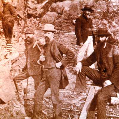 Photograph, Prospectors.