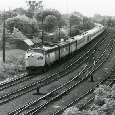 Photograph, VIA Passenger Train, Locomotive 6531.