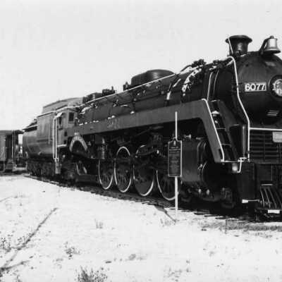Photograph - Locomotive No. 6077 at Her Final Resting Place