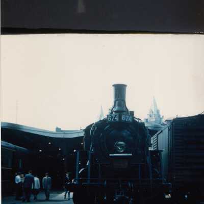 Photograph - Canadian National steam locomotive no. 674