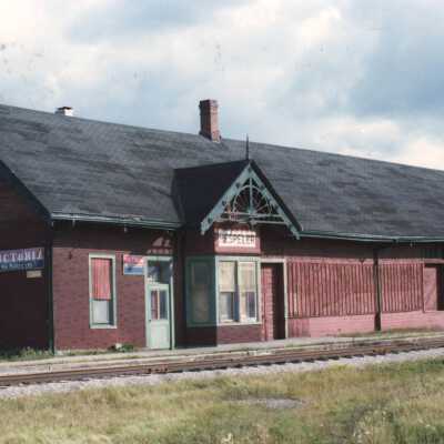 Photograph, CNR Station, Hespeler, Ontario, Canada.