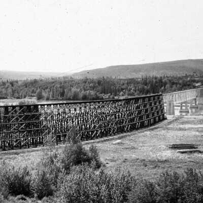 Photograph, PGE Trestle, 1963.