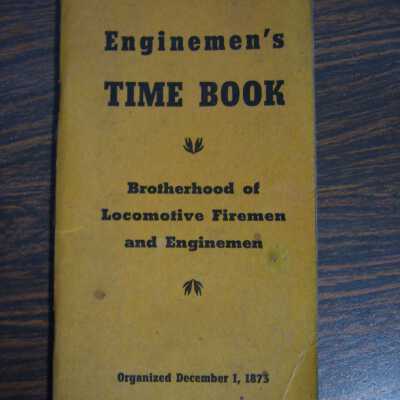 Enginemen's Time Book