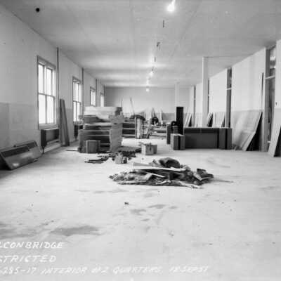 Photograph, Falconbridge radar site, Hanmer, Ontario.