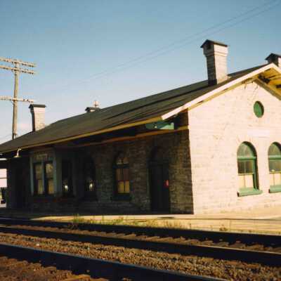 Photograph, CNR Station at Port Hope, Ontario.