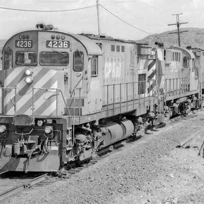 Photograph, CPR Locomotive 4236.