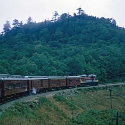 Photograph, Algoma Central Train No. 1 (northbound), 1964.