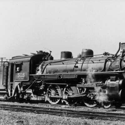 Photograph, CNR Locomotive 5118.