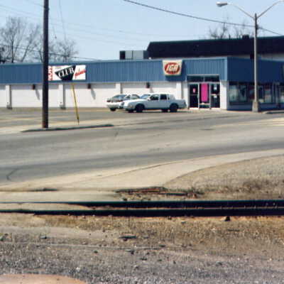 Photograph, Mazzuca's IGA Grocery Store, Capreol, Ontario.