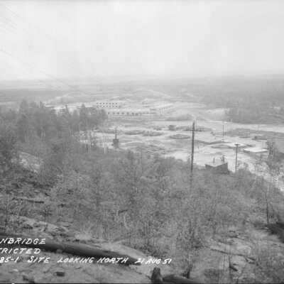 Photograph, Falconbridge radar site, Hanmer, Ontario.