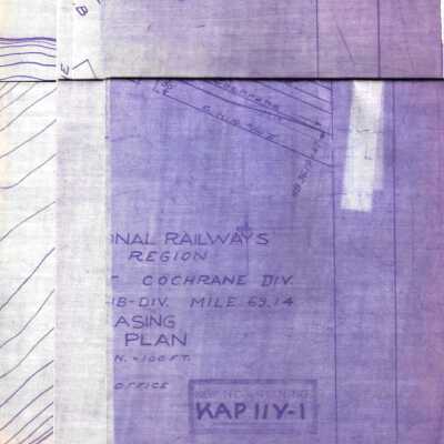 blueprint - CN Kapuskasing