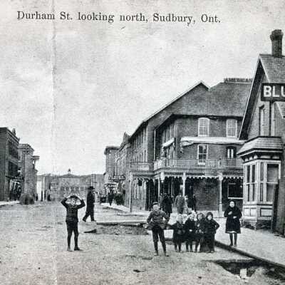 Photograph, Durham Street, Sudbury, Ontario.