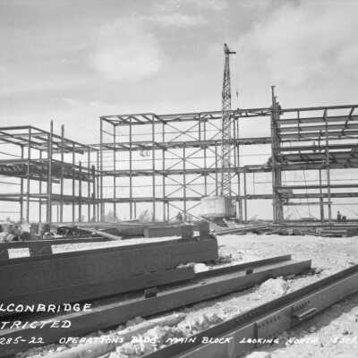 Photograph, Falconbridge radar site, Hanmer, Ontario.