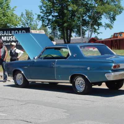 Photograph, NORMHC, Rods and Rails Car Show.