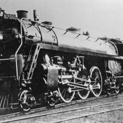 Photograph, CNR Locomotive 5700
