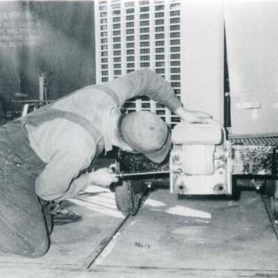 Photograph, Rail System, Nobel, Ontario, Explosives Plant.
