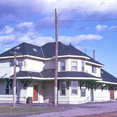 Photograph, CNR/ACR Station, Oba, Ontario.