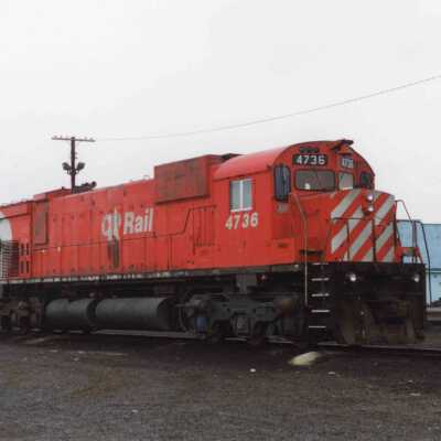 Photograph, CP Rail Locomotive 4736.