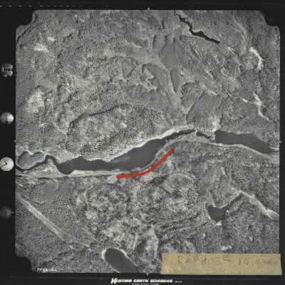 Photograph, Aerial Shots, Canadian National Railway, Unknown Location.