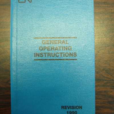 Canadian National Railways General Operating Instructions, Revision 1990