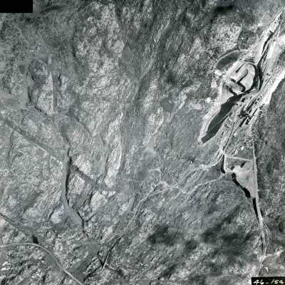 Photograph, Open Pit Mine Aerial View.