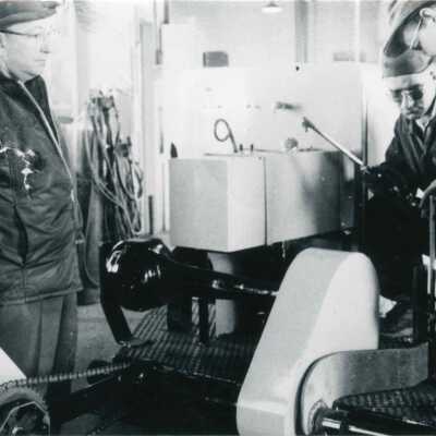 Photograph, Rail System, Nobel, Ontario, Explosives Plant.