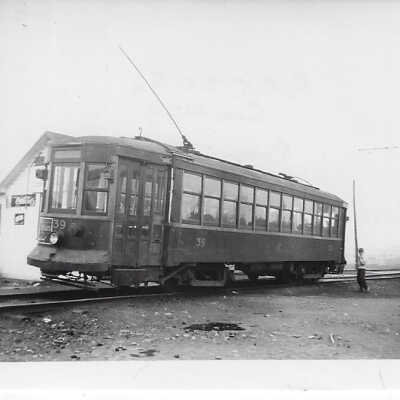 Photograph of a Sudbury Copper Cliff Suburban Electric Railway Streetcar