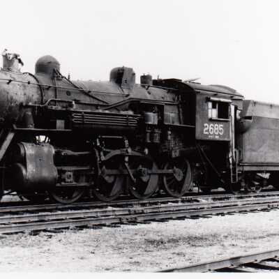Photograph, CNR Locomotive 2685.
