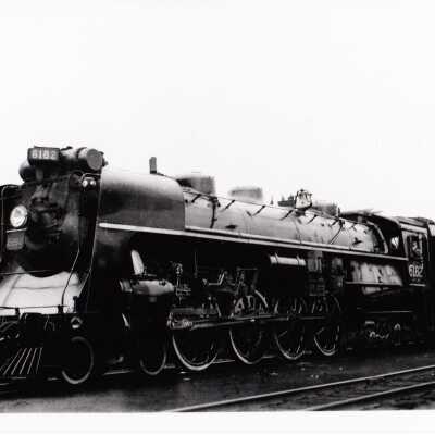 Photograph, CNR Steam Engine 6182