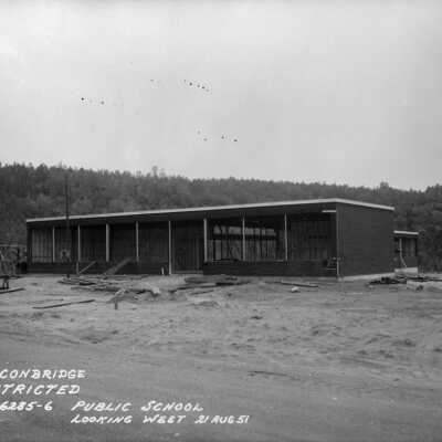 Photograph, Falconbridge radar site, Hanmer, Ontario.