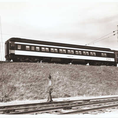 Photograph - CN "Namakan Lake" parlour car no. 551