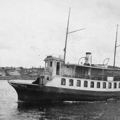 Photograph, Steamer "Emma" Parry Sound Yachting Fleets.