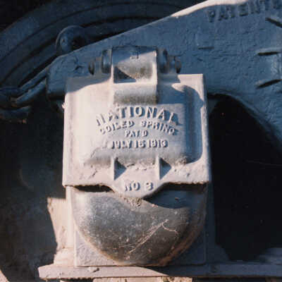 Photograph - Canadian National Steam Locomotive 152 being transported (Series of 49 Pictures)