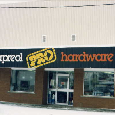 Photograph, Capreol Pro Hardware, Capreol, Ontario.