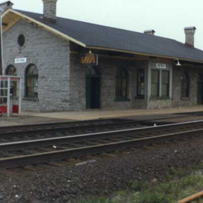 Photograph, CNR Station at Port Hope, Ontario.