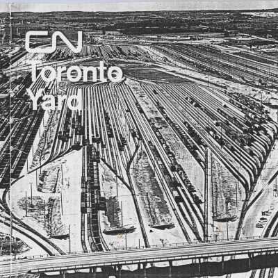 Photograph, CNR Toronto Yard, Concord, Ontario.