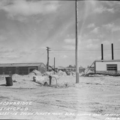 Photograph, Falconbridge radar site, Hanmer, Ontario.