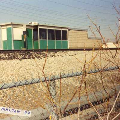 Photograph, Malton GO Station, Mississauga, Ontario.