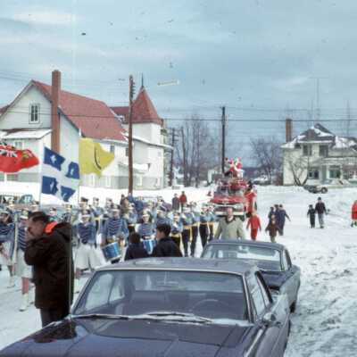 Photograph, Capreol Christmas Parade, 1965.