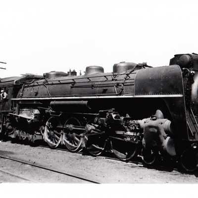Photograph, CNR Steam Engine 6181