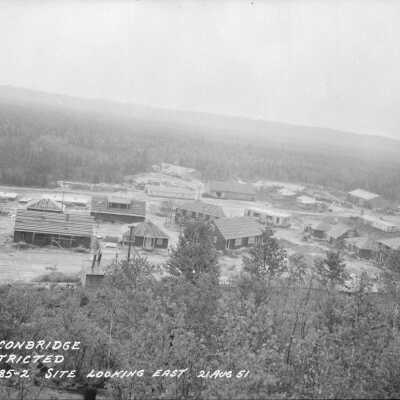 Photograph, Falconbridge radar site, Hanmer, Ontario.