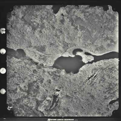 Photograph, Aerial Shots, Canadian National Railway, Unknown Location.
